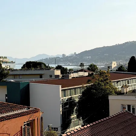 Panorama Sea View - Climatise, Parking Gratuit, Proche 昂蒂布